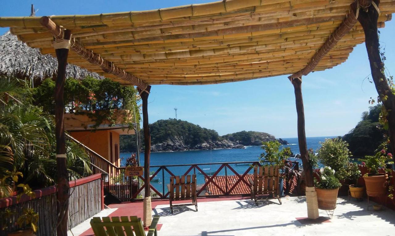 Hotel La Cabana Puerto Ángel エクステリア 写真