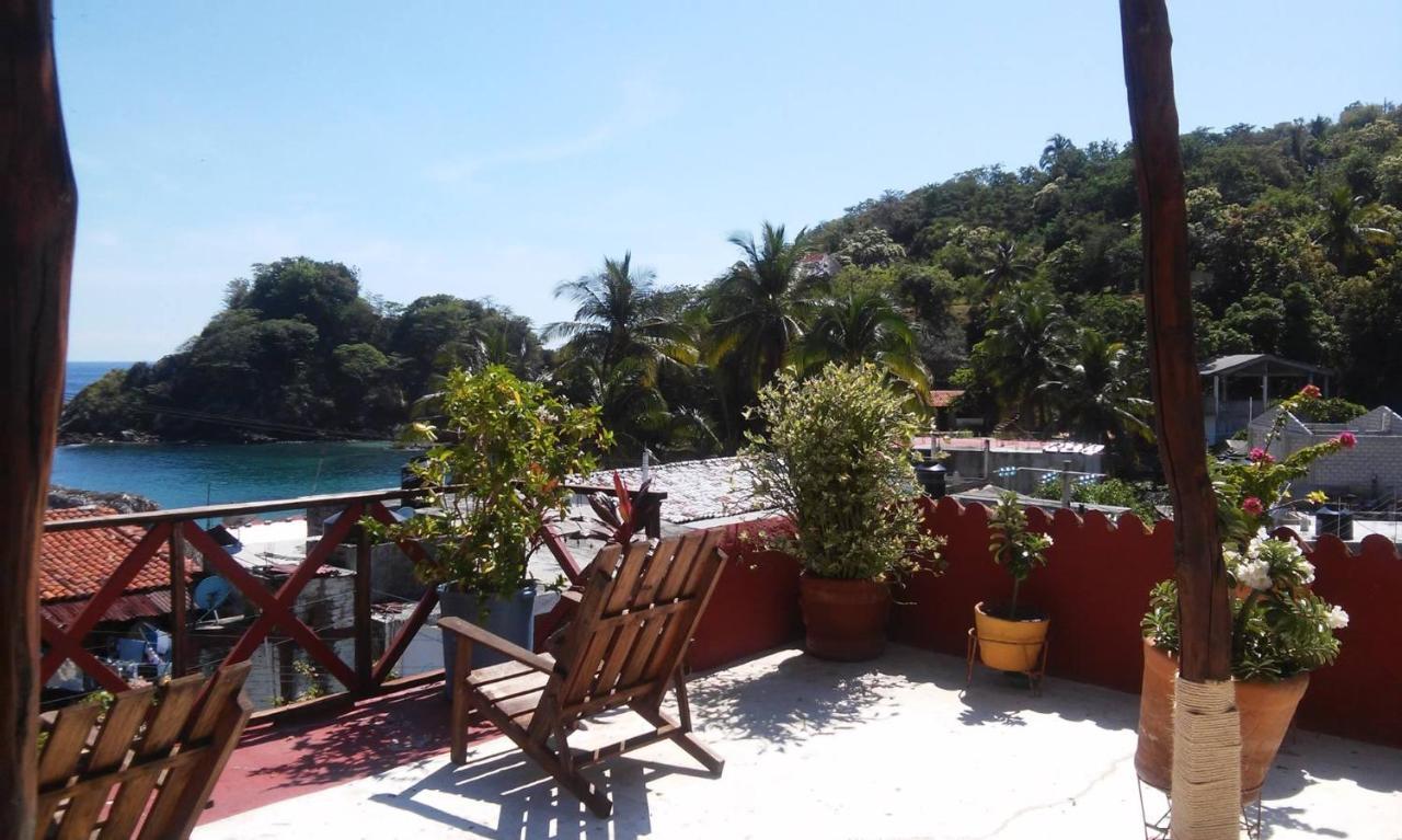 Hotel La Cabana Puerto Ángel エクステリア 写真