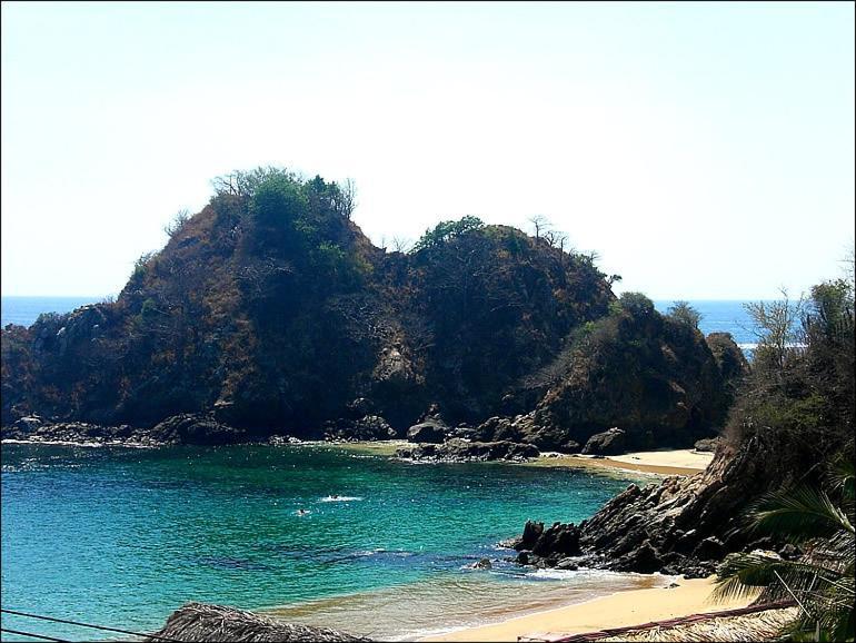 Hotel La Cabana Puerto Ángel エクステリア 写真
