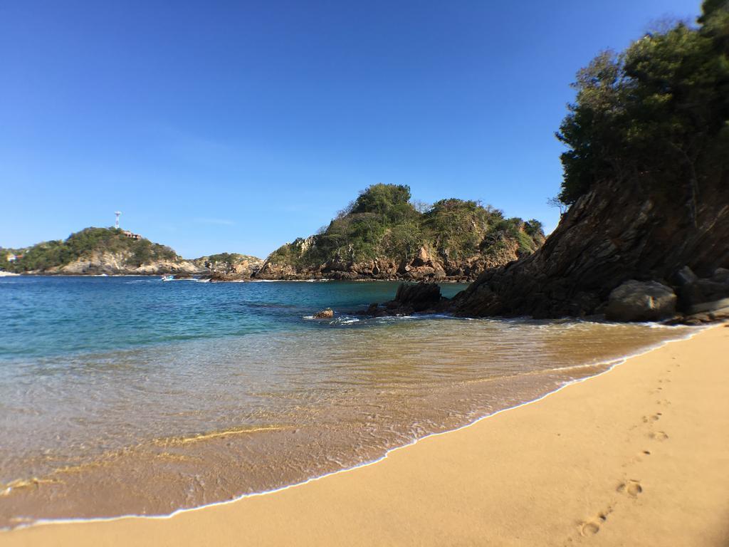 Hotel La Cabana Puerto Ángel エクステリア 写真